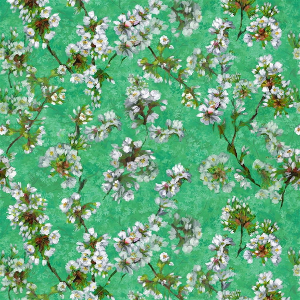 Fleur D Assam Emerald Tyg