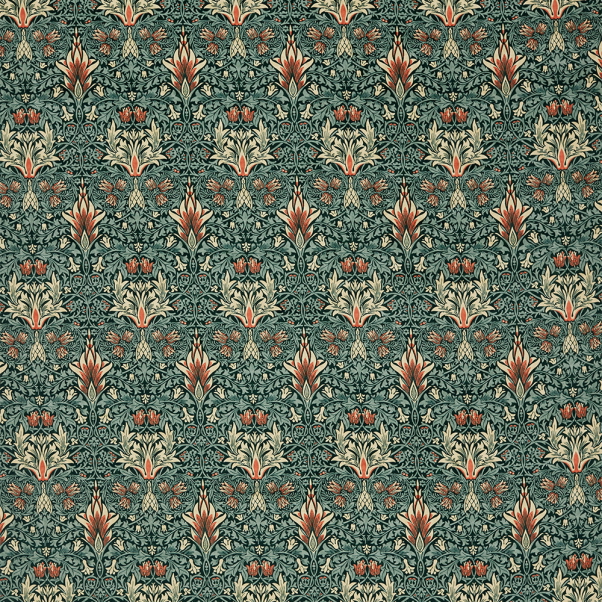 Snakeshead Velvet Thistle/Russet Tyg