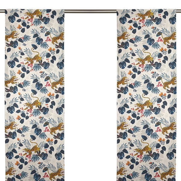 Tiger Tropik Beige Panelgardin