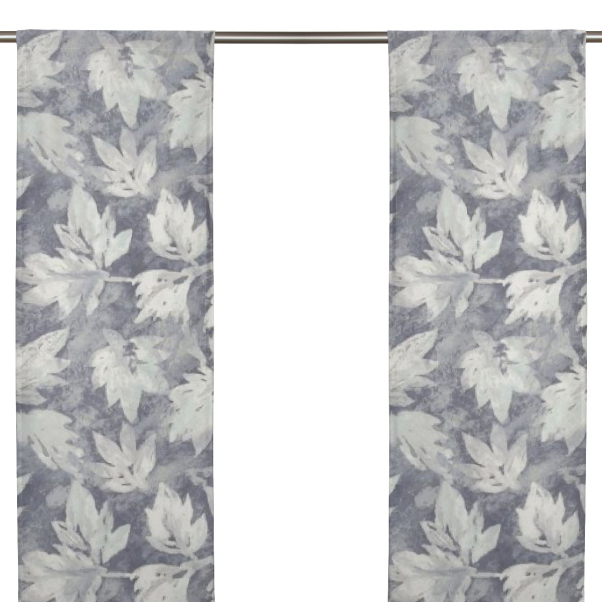 Fresco Leaf Graphite Panelgardin