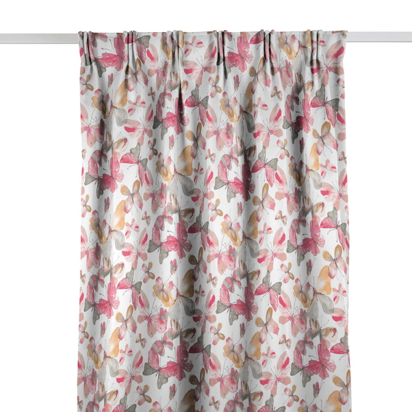 Fjärilsdröm Rosa Gardinlängd