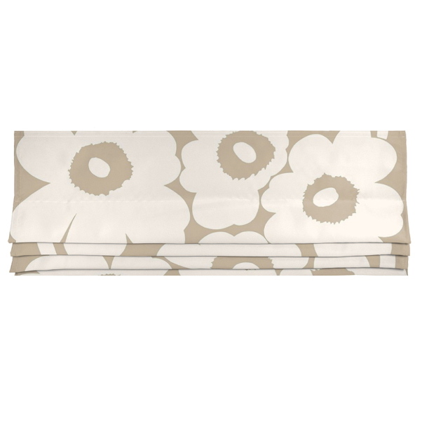 Unikko Beige Linne Hissgardin