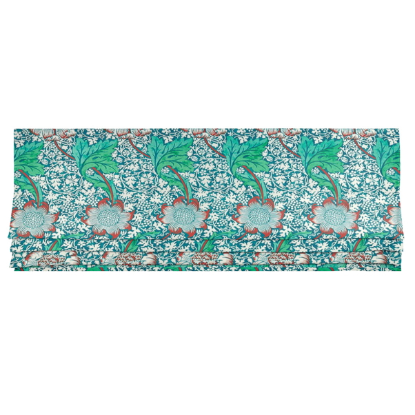 Kennet Aqua/Pink Hissgardin