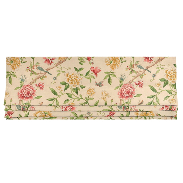 Porcelain Garden Red/Beige Hissgardin