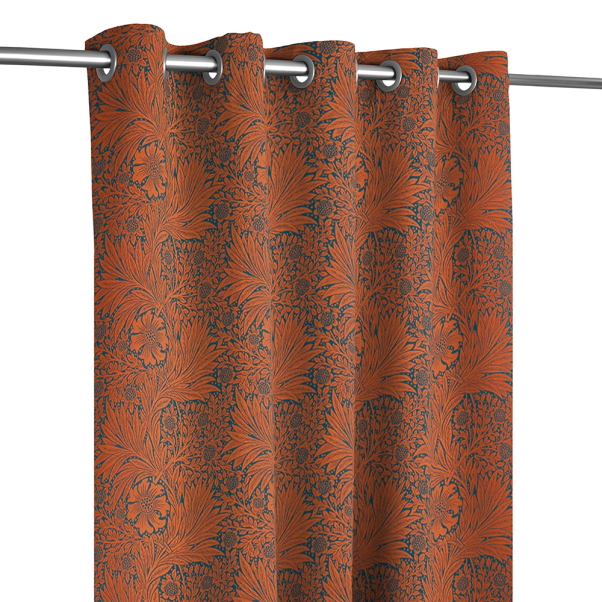 Marigold Navy/Burnt Orange Öljettlängd