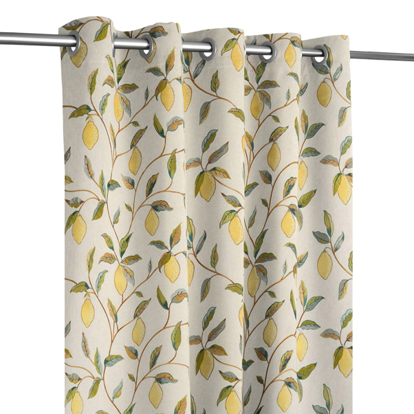 Lemon Tree Embroidery Bayleaf/Lemon Öljettlängd