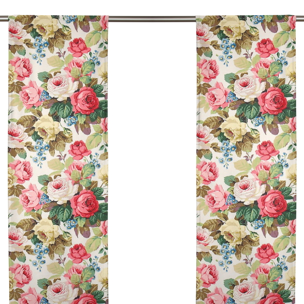 Chelsea White/Pink Panelgardin