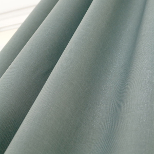 Twill Stålblå Bred Gardin