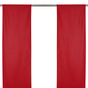 Lin Röd Panelgardin