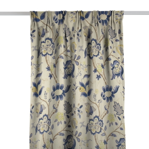Roslyn Indigo/Gold Linnegardin