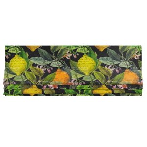 Citrus svart Hissgardin