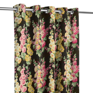 Hollyhocks Ebony/Cerise Öljettlängd