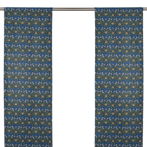 Eye Bright Indigo Panelgardin