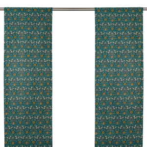 Eye Bright Teal Panelgardin