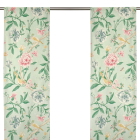Porcelain Garden Rose/Duck Egg Panelgardin