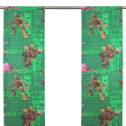 Ninja Turtles Grön Panelgardin