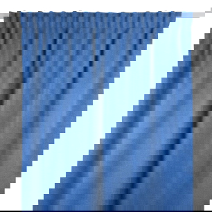 Brera Lino Cornflower Gardinlängd