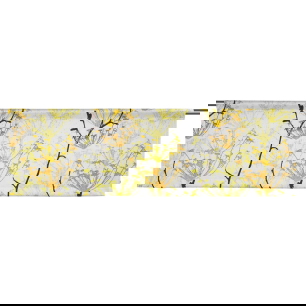Ogräs Gul Slät gardinkappa